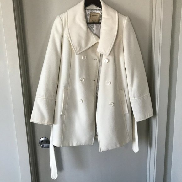 SuiteBlanco White Coat Size XL with Waist Strap - Picture 2 of 10